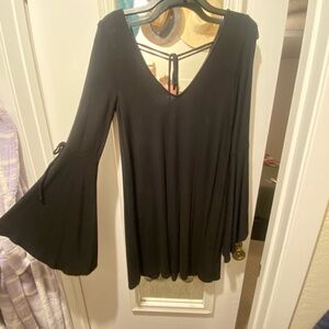 American Eagle Outfitters Black Mini Dress